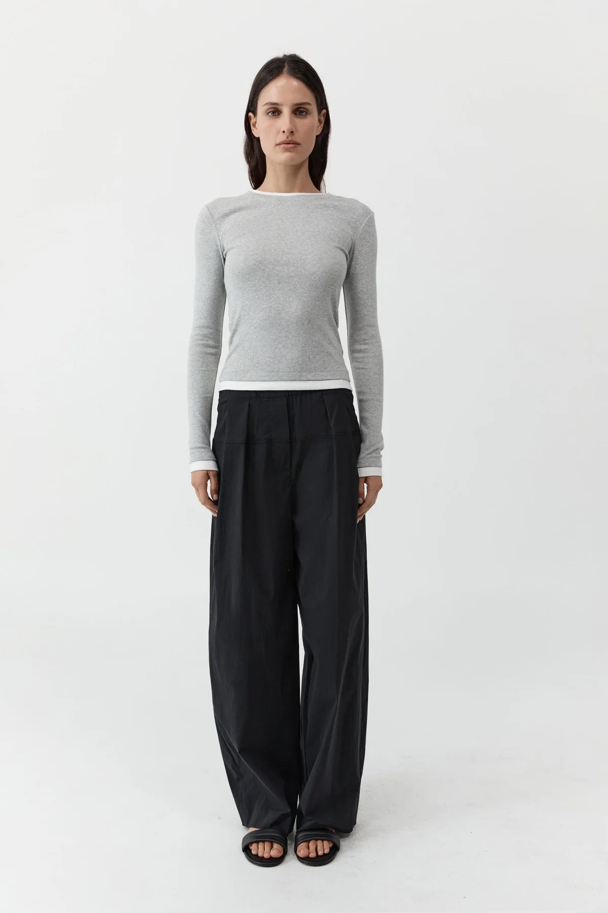 RELAXED PLEAT PANTS