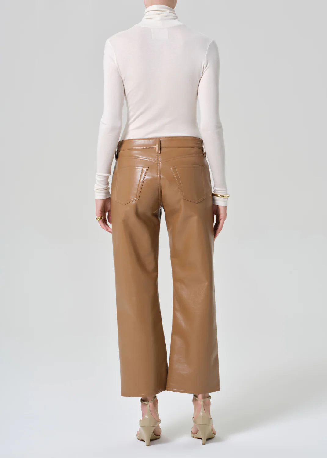 FAYE VINTAGE STRAIGHT RECYCLED LEATHER