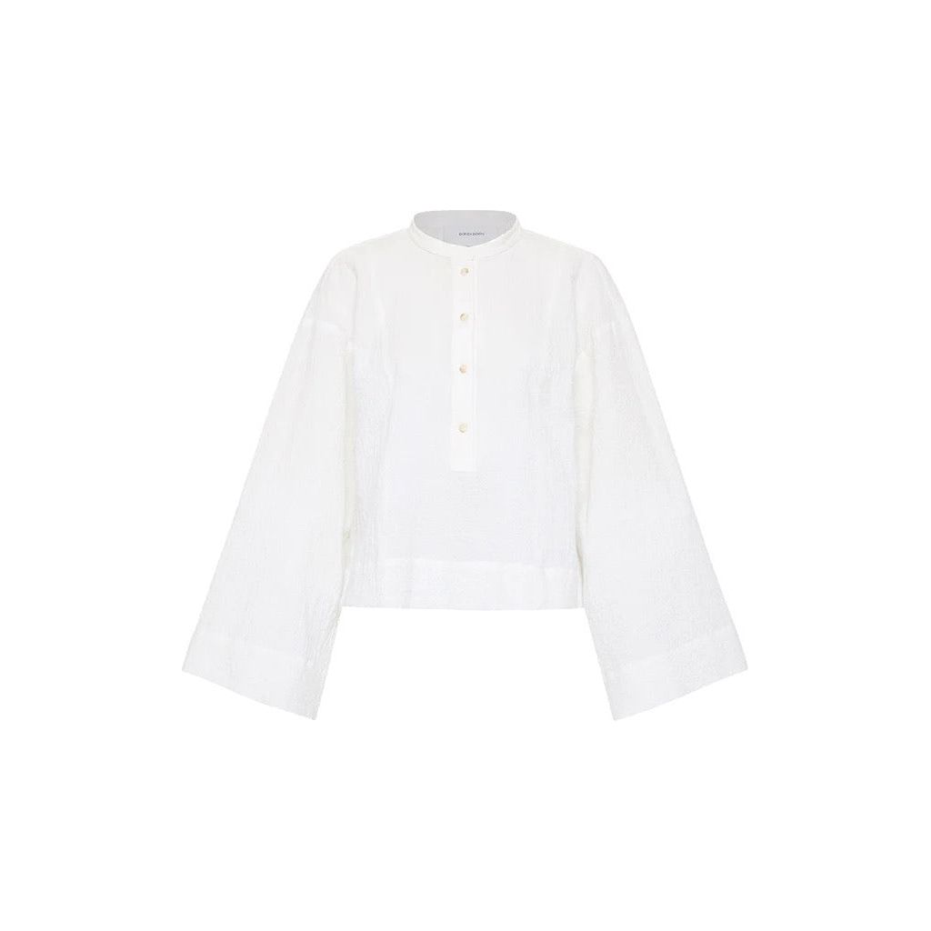 HASTINGS ORGANIC COTTON RELAXED SLEEVE TOP