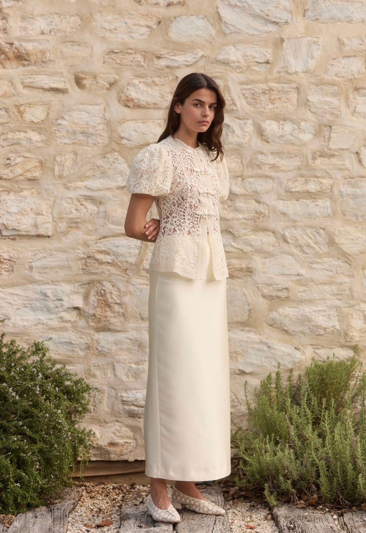 Caroline Skirt - Ivory