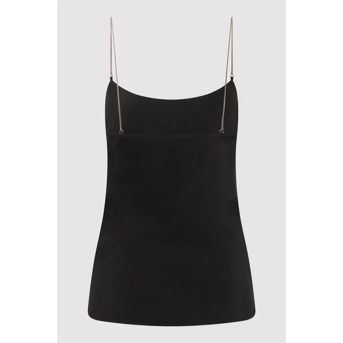 FINE CHAIN SILK CAMI