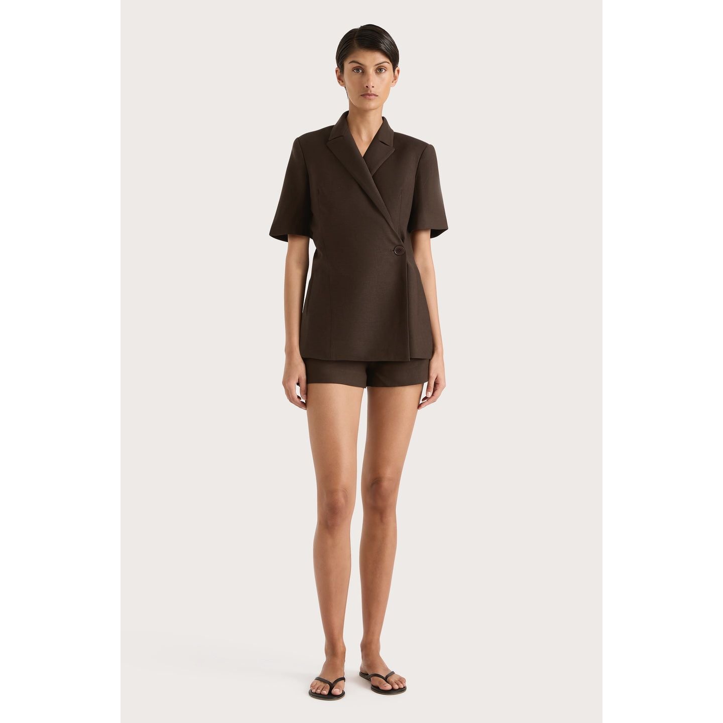 ENNA SHORT SLEEVE BLAZER