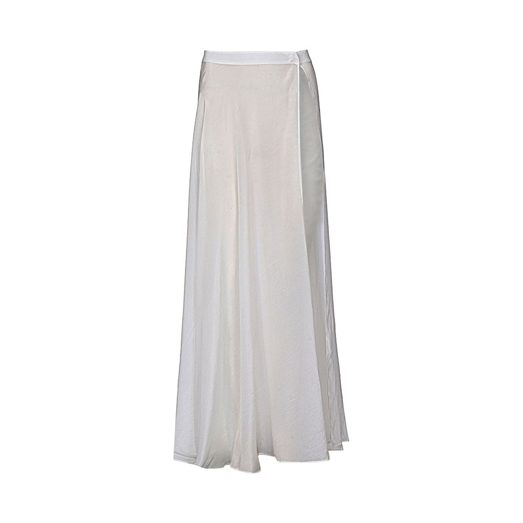 ALAIA LONG SLIT SKIRT