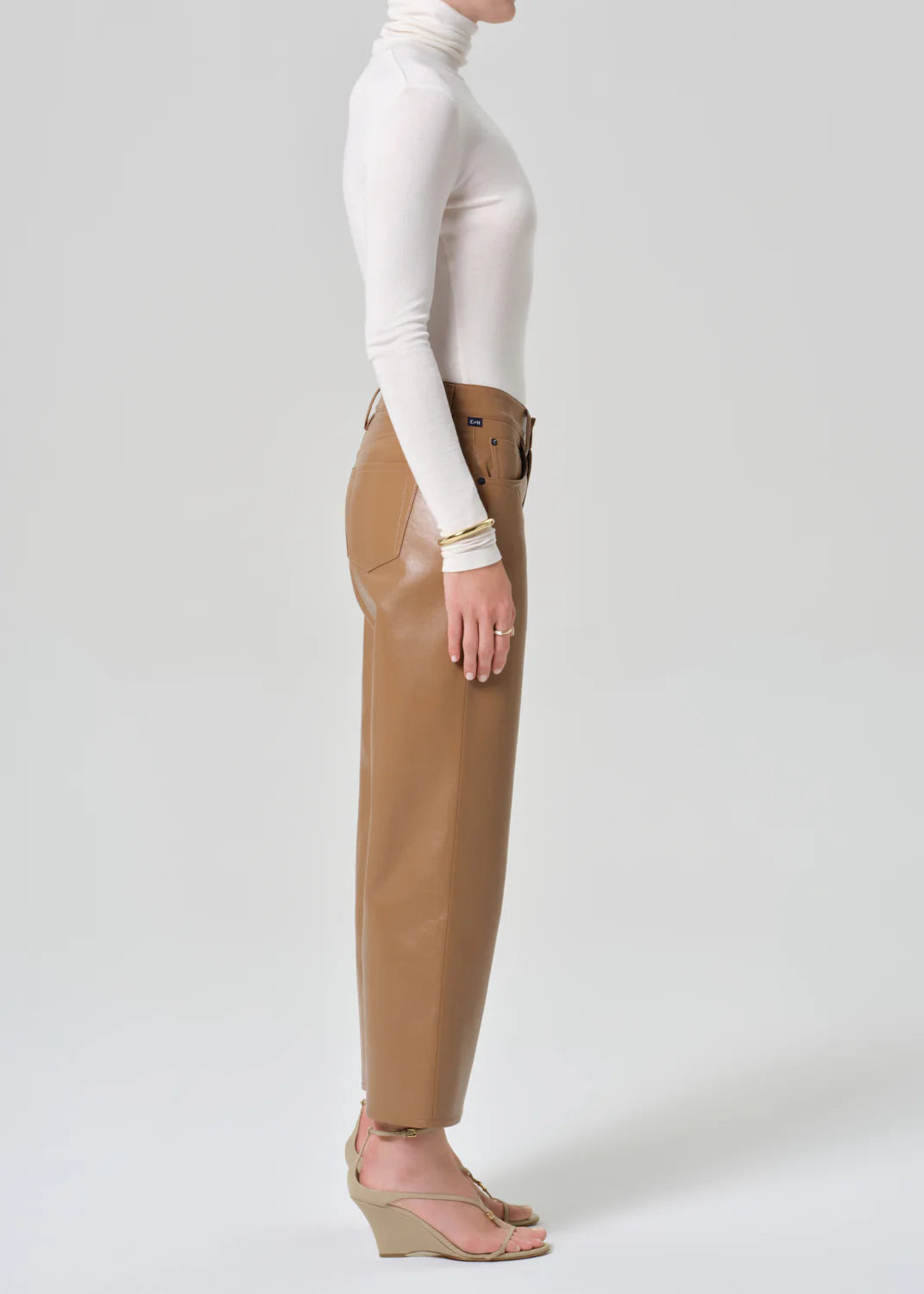 FAYE VINTAGE STRAIGHT RECYCLED LEATHER