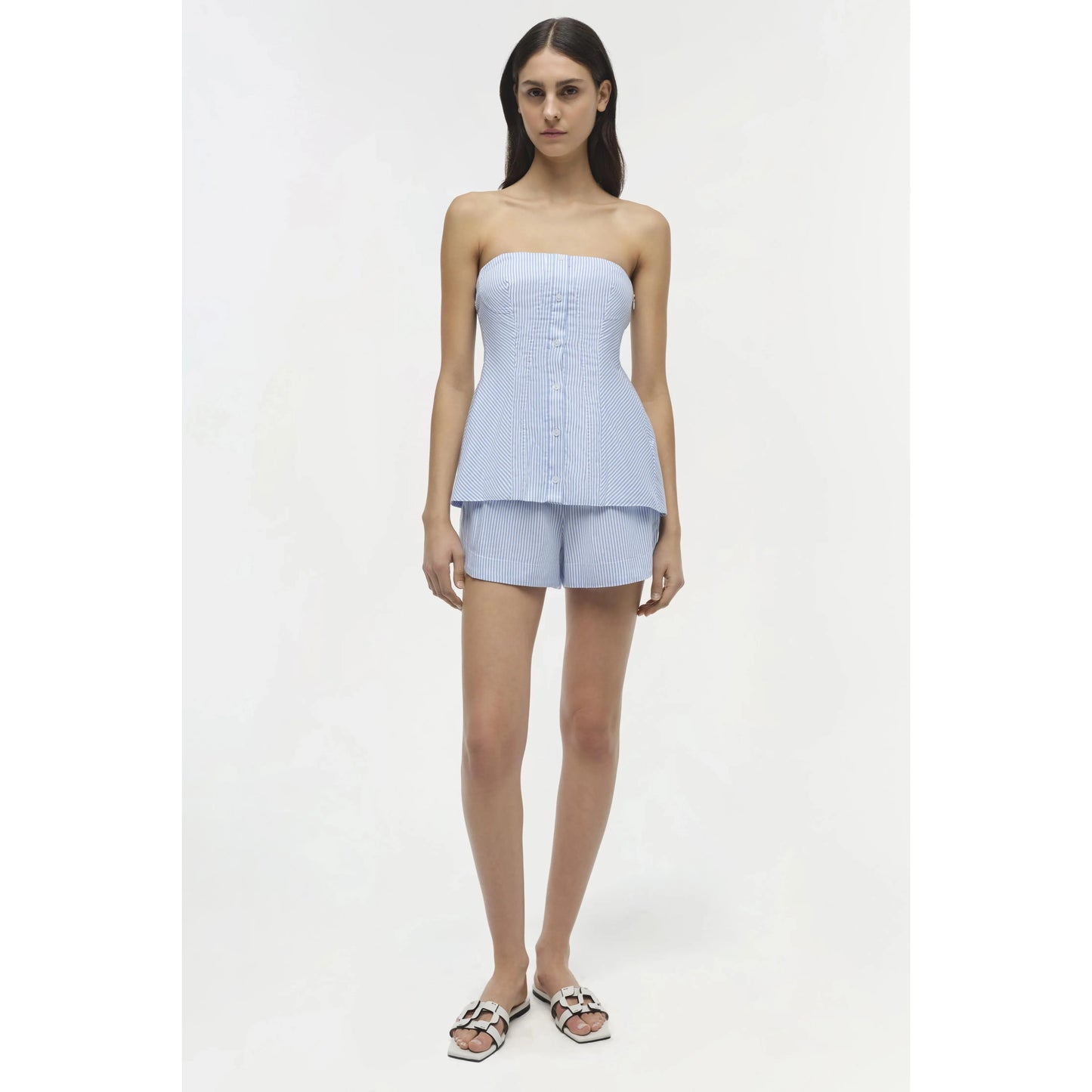 VIVVY COTTON BUSTIER TOP