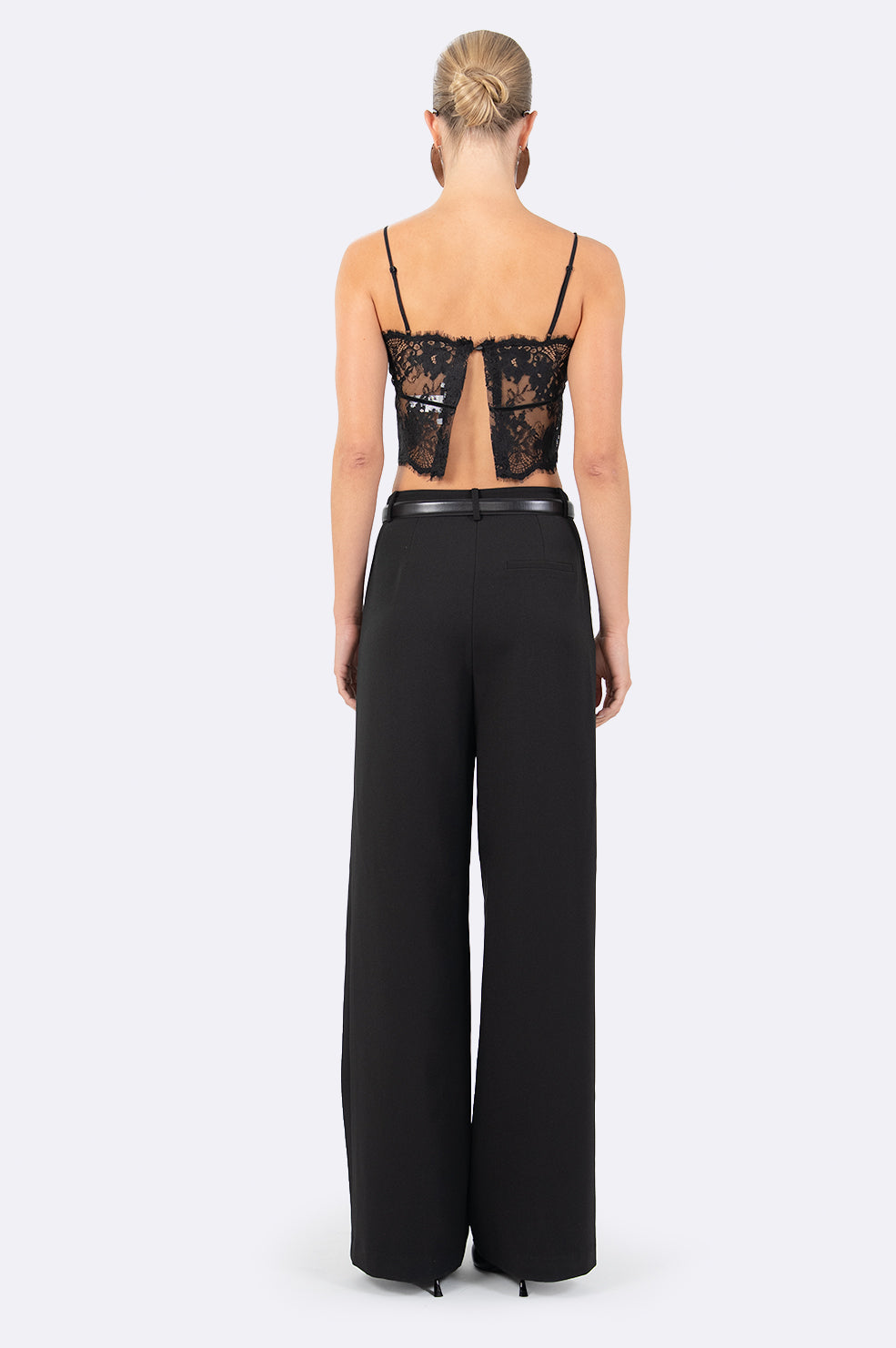 Clarissa Crop - Black
