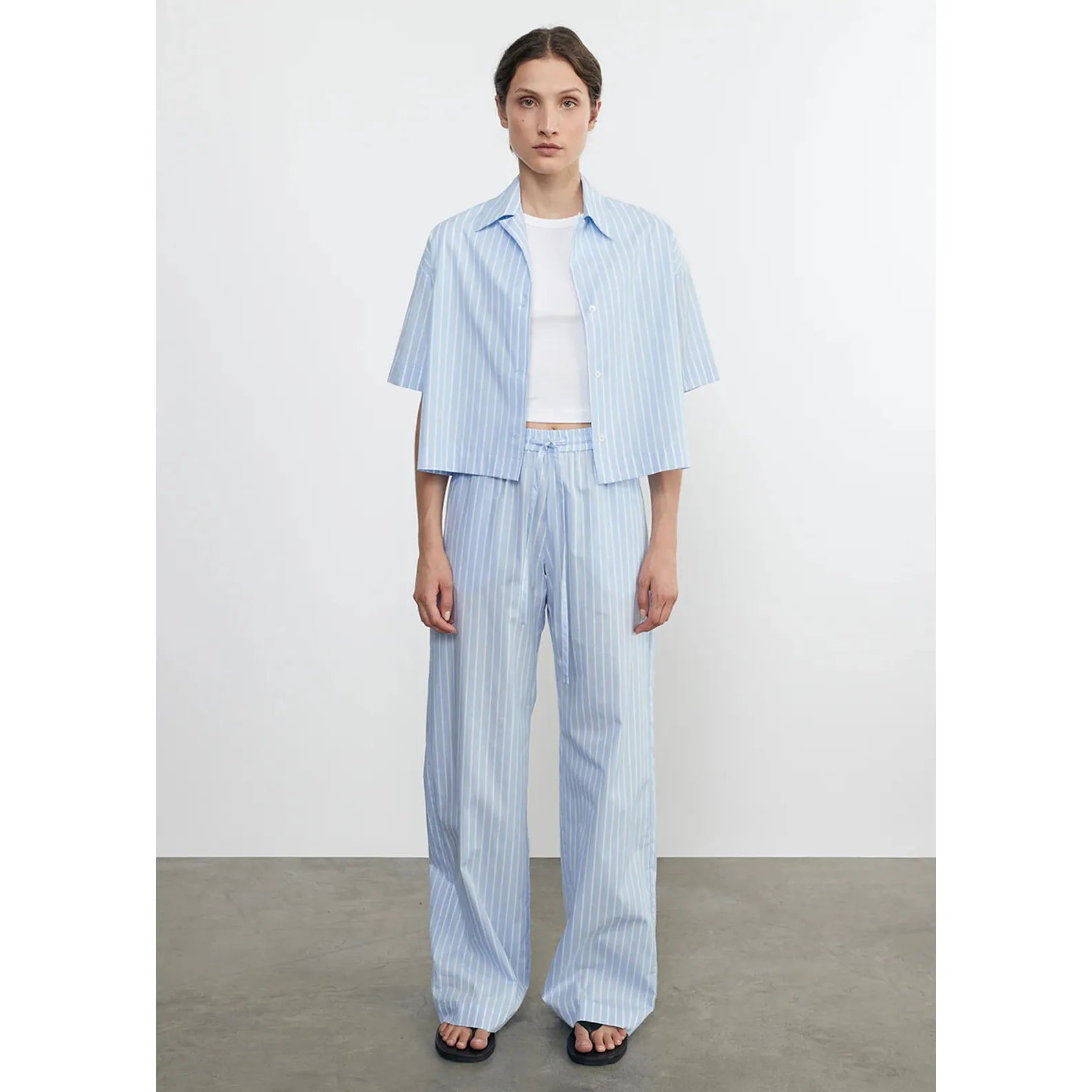 POPLIN RESORT PANT