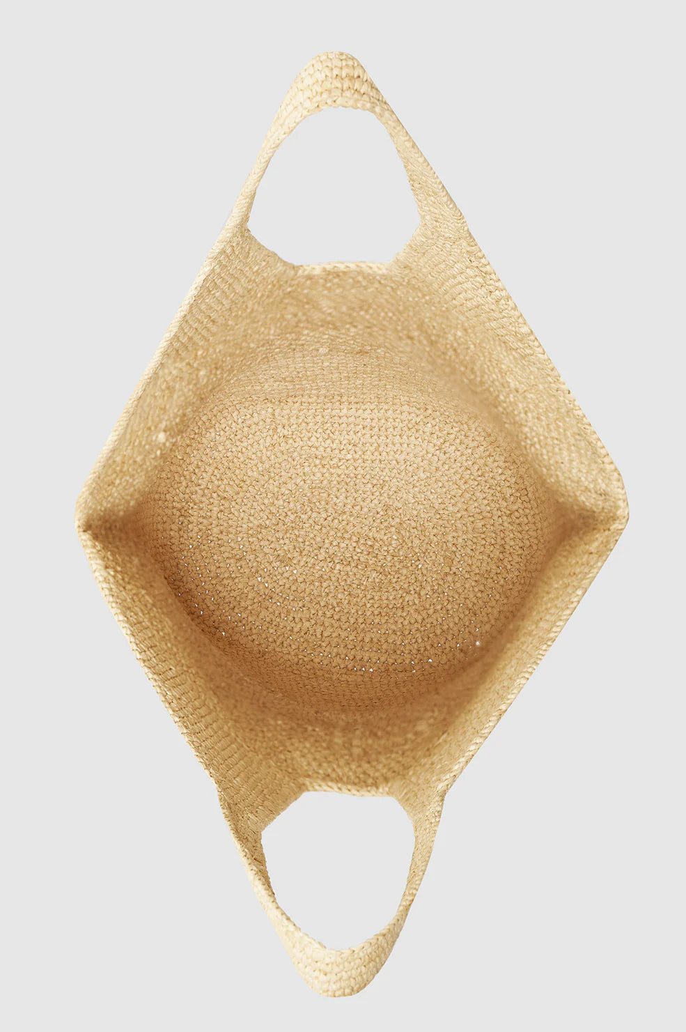 LEAH LOGO HOBO RAPHIA