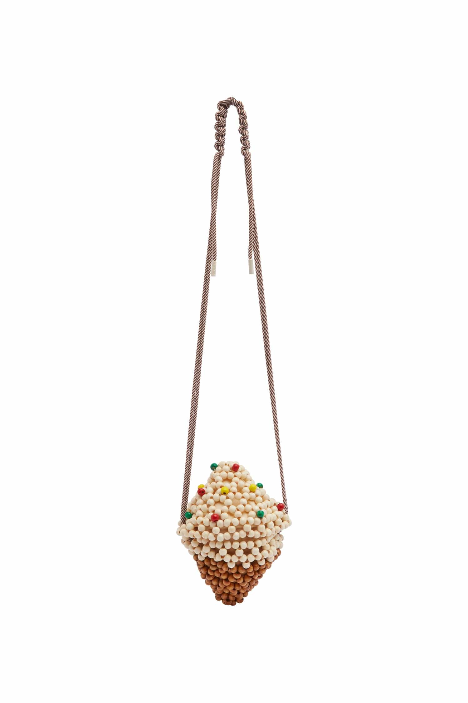 Wood bead Bag