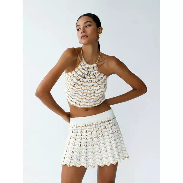 REGINA CROCHET SKIRT