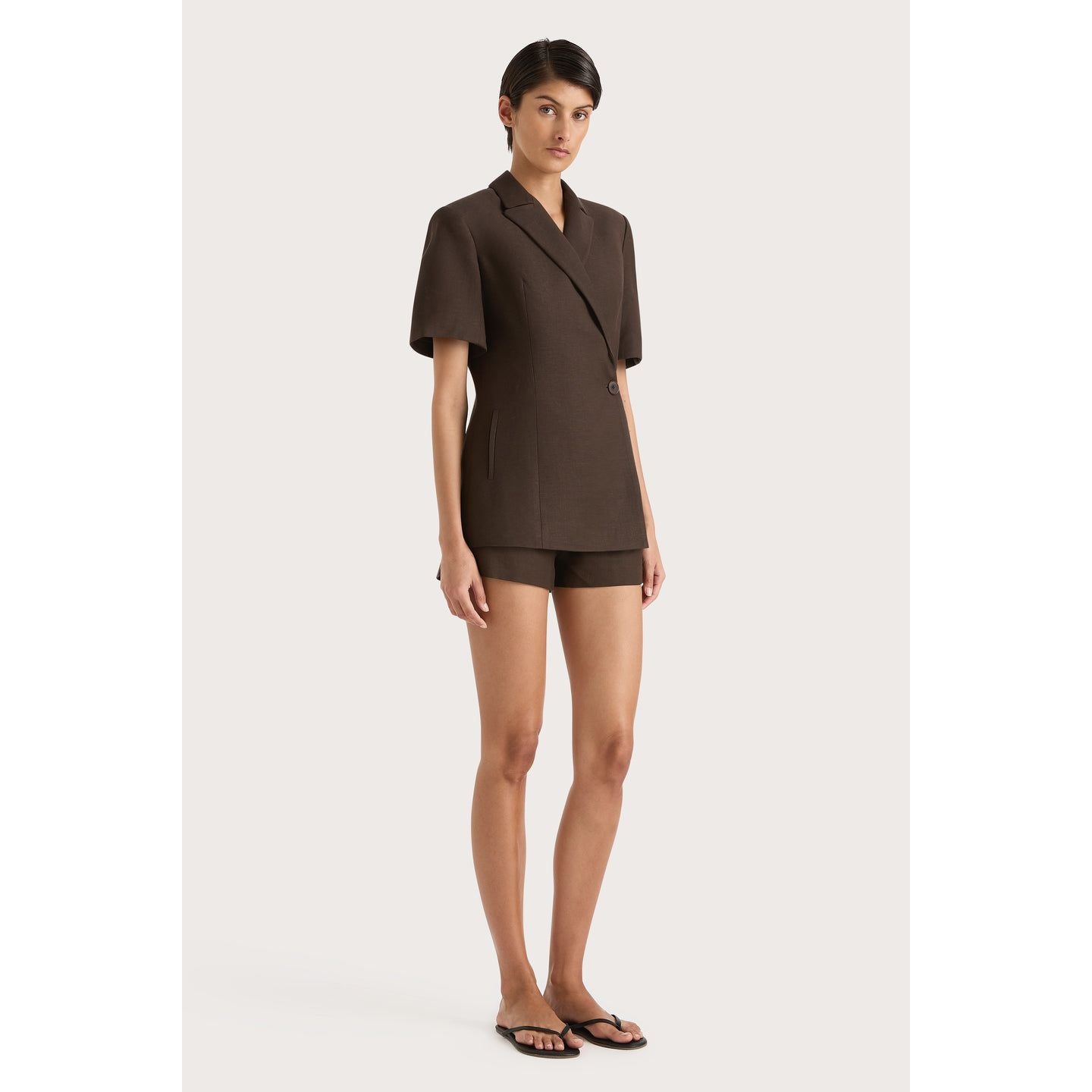 ENNA SHORT SLEEVE BLAZER