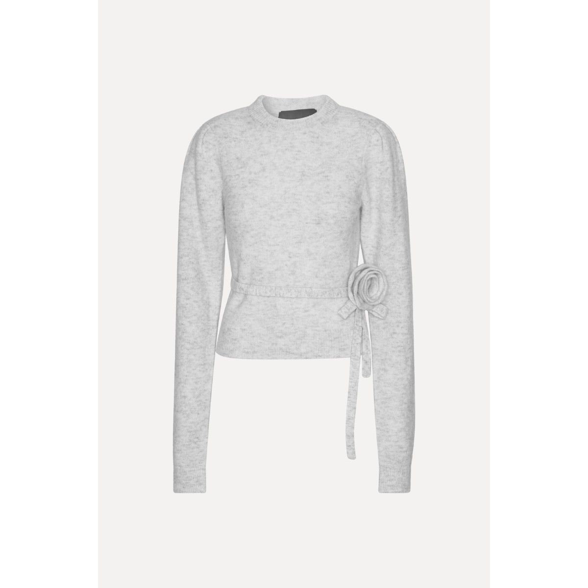 KNIT PUFF CREWNECK