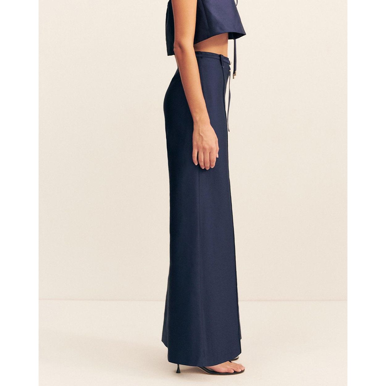 OTIS WIDE LEG BELTED PANT