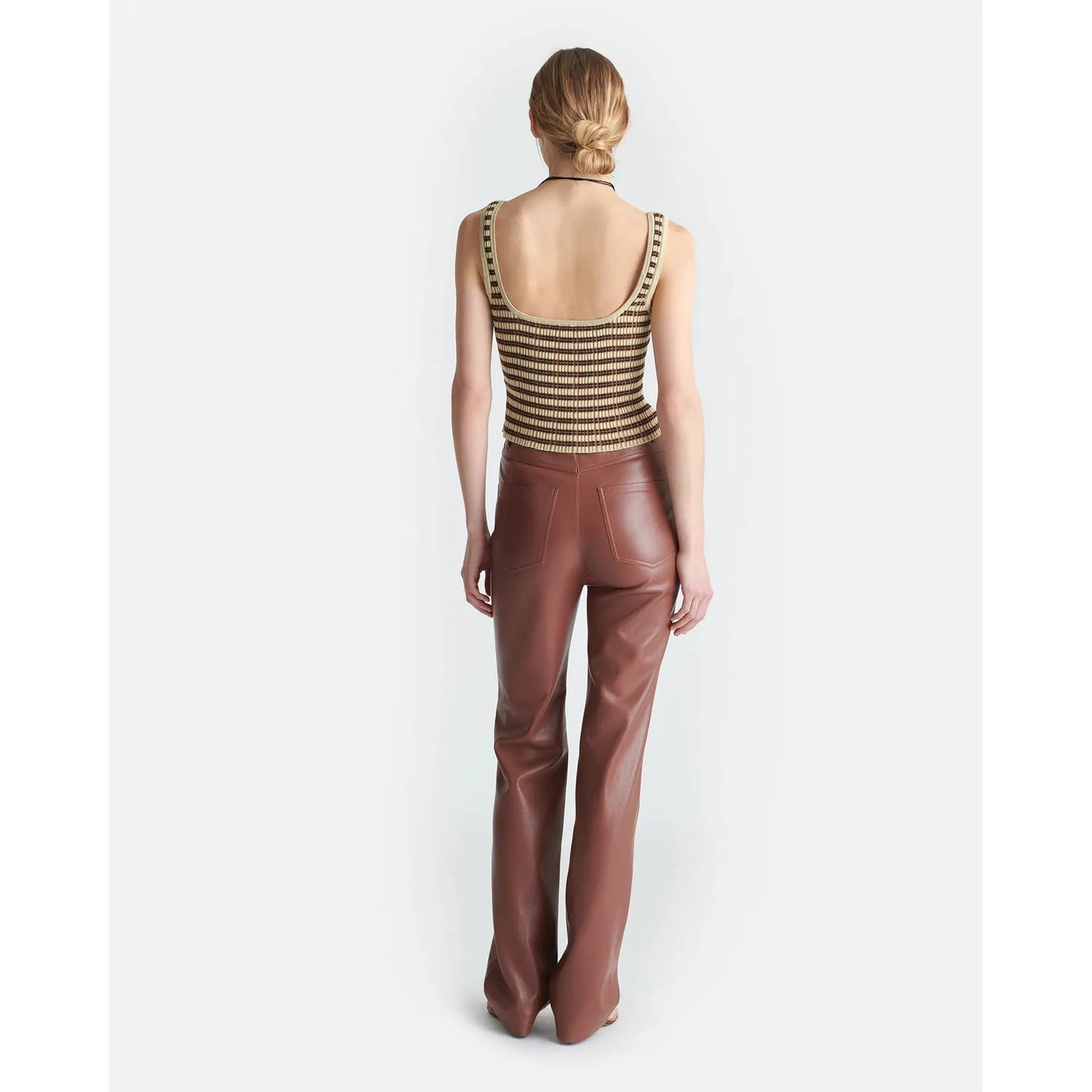 DELFINE STRIPED TANK TOP