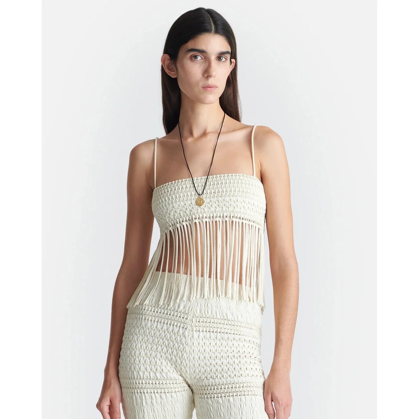 MARIZ FRINGED TOP