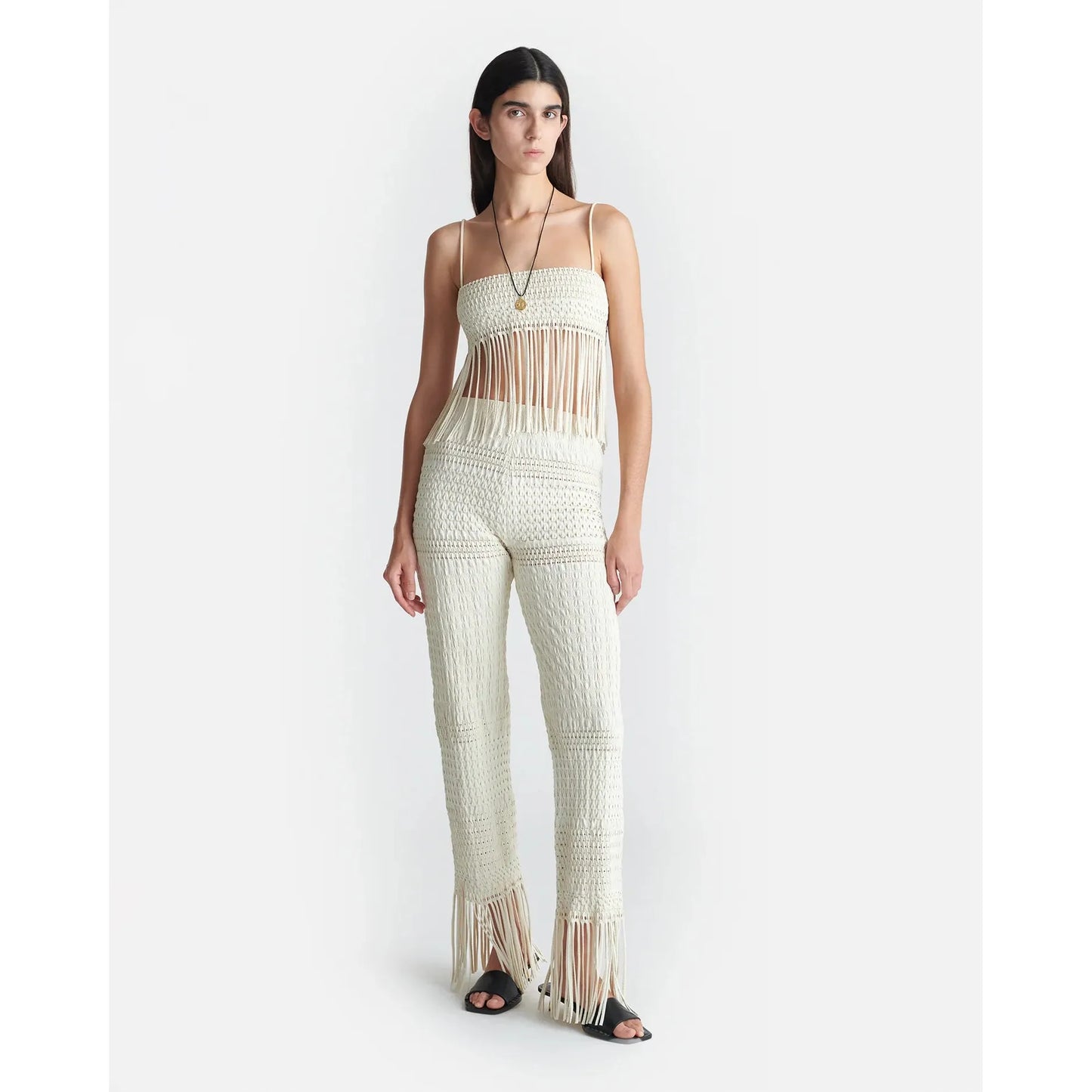 MARIZ FRINGED TOP