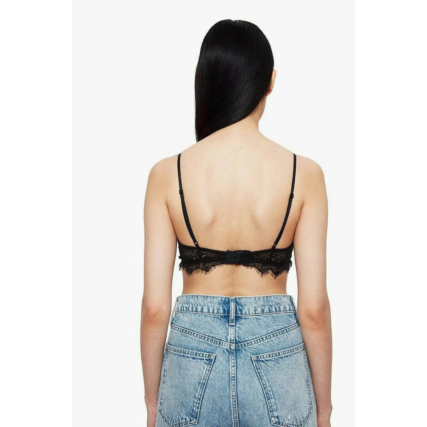 LACE BRA WITH TRIM