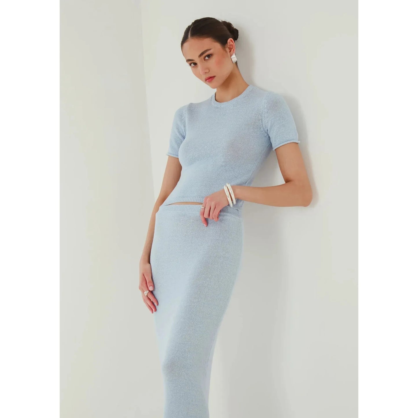 CLARE KNIT BABY TEE