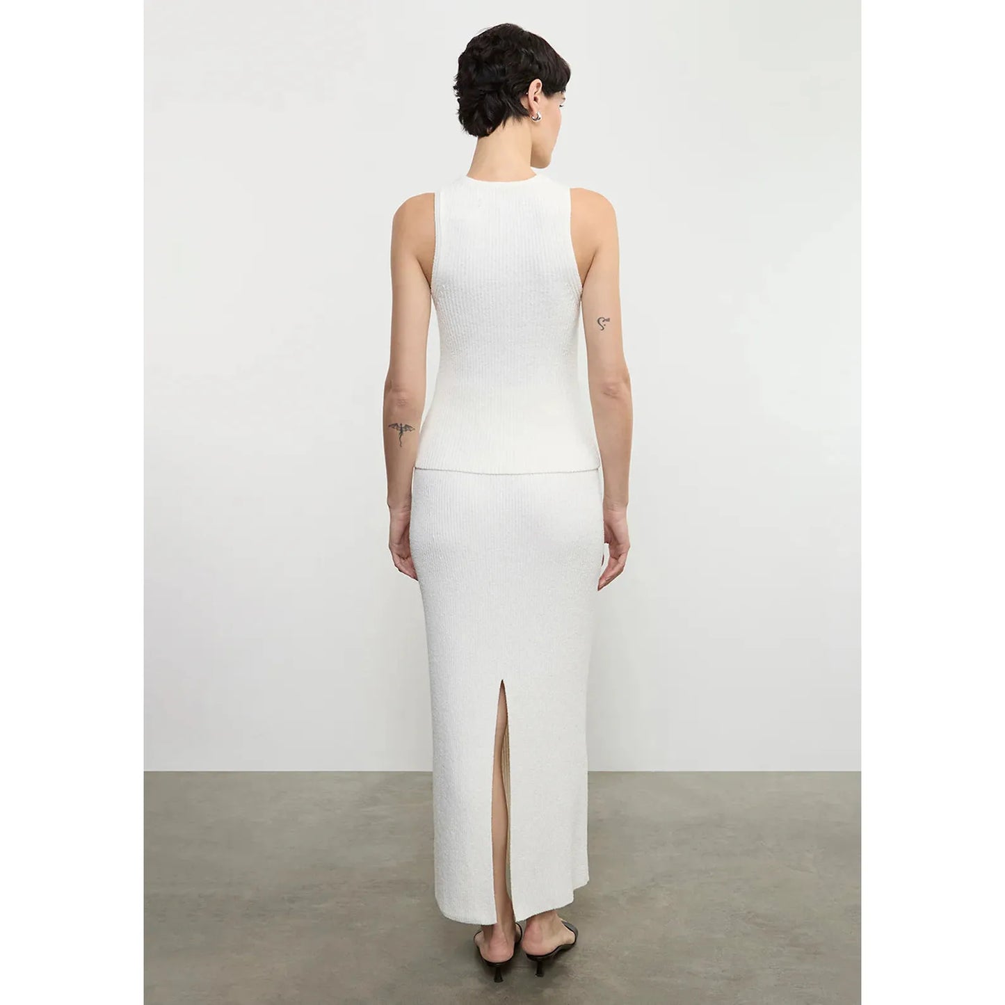 BOUCLE KNIT TANK