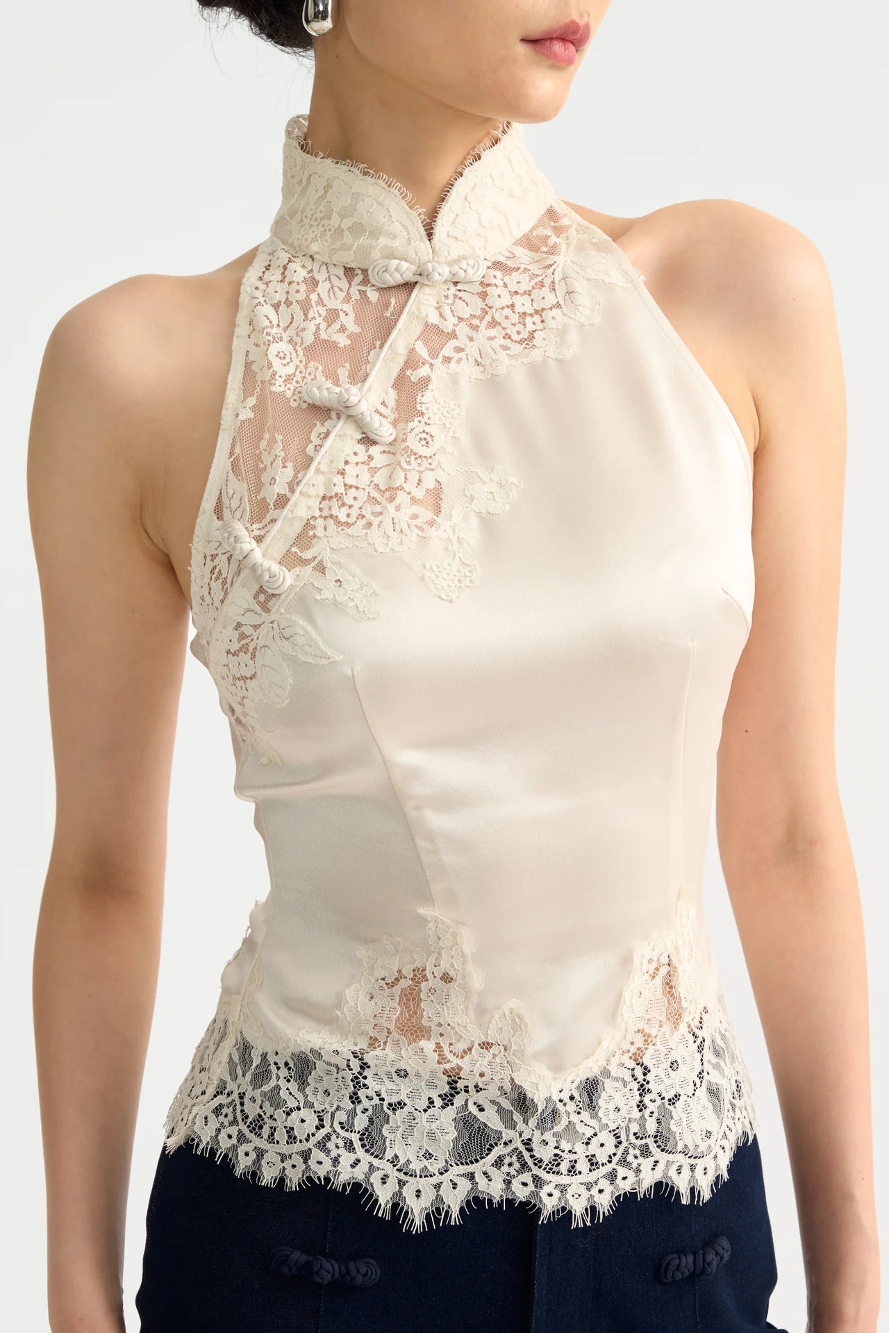 Elva Satin Top