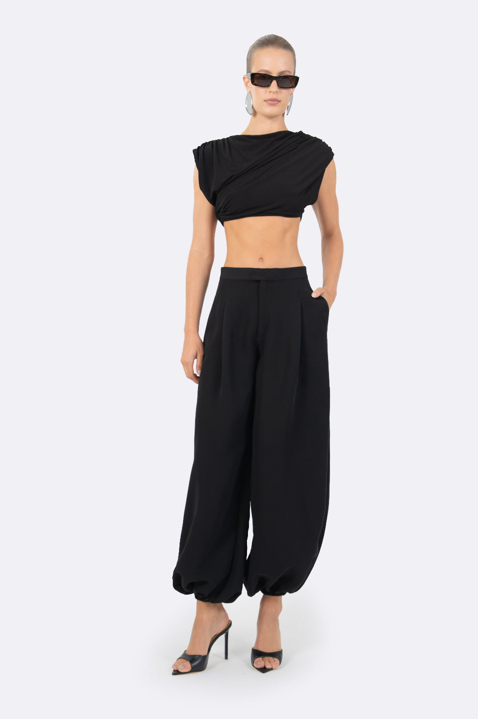Lucinda Crop - Black