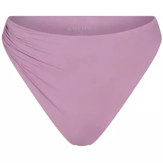 THE DRAPED ASYMMETRIC BIKINI BOTTOM