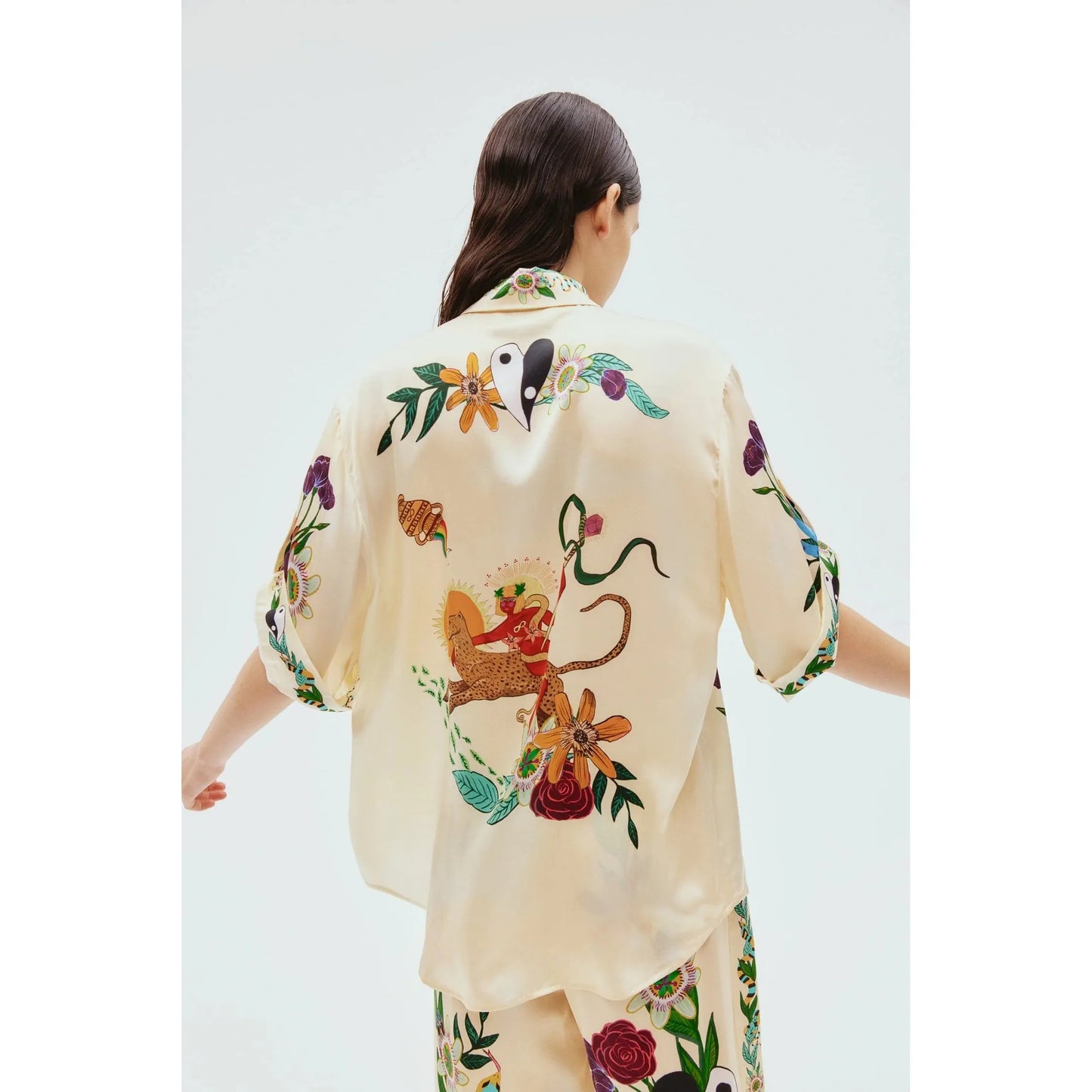 MEAGAN OVERSIZED SILK SHIRT