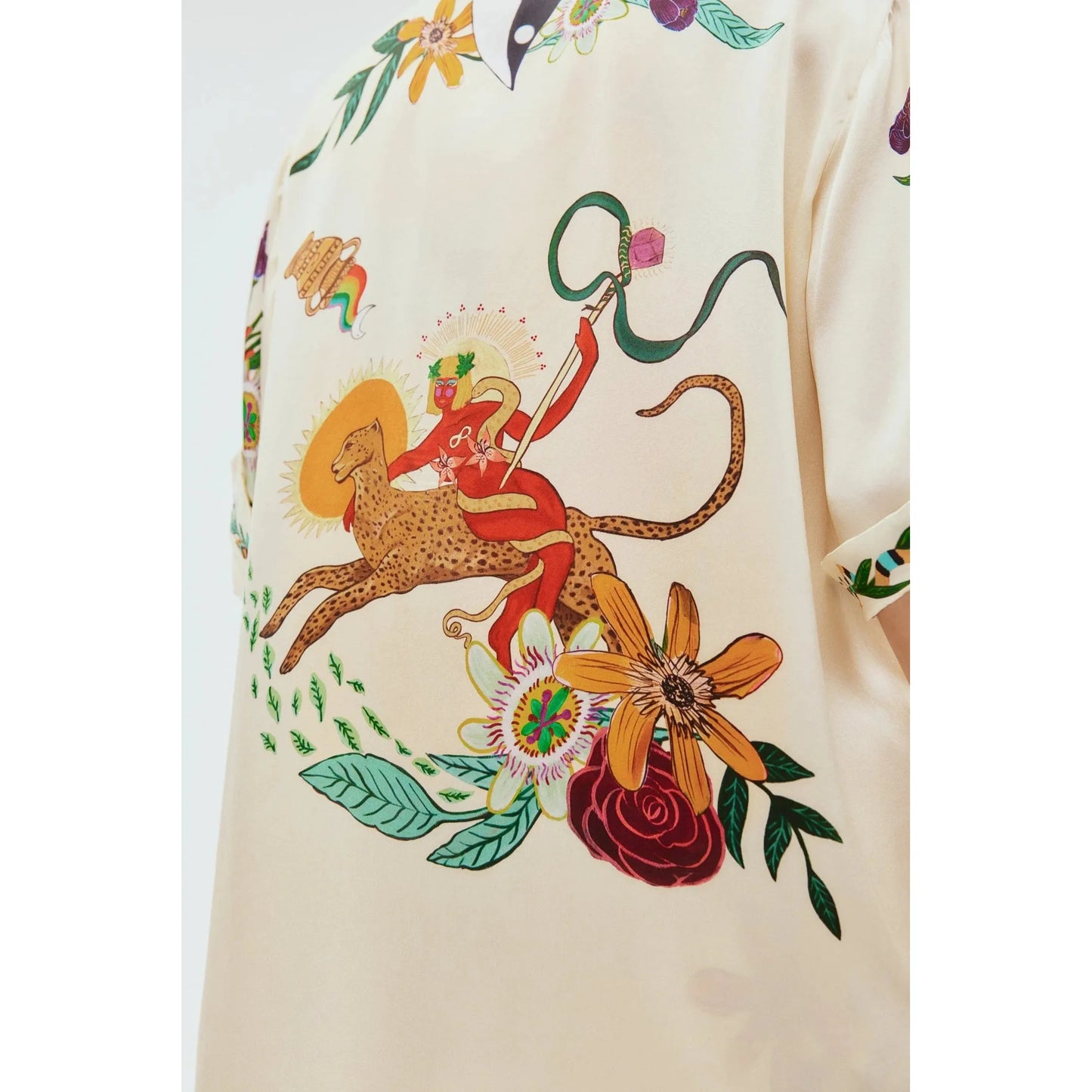 MEAGAN OVERSIZED SILK SHIRT