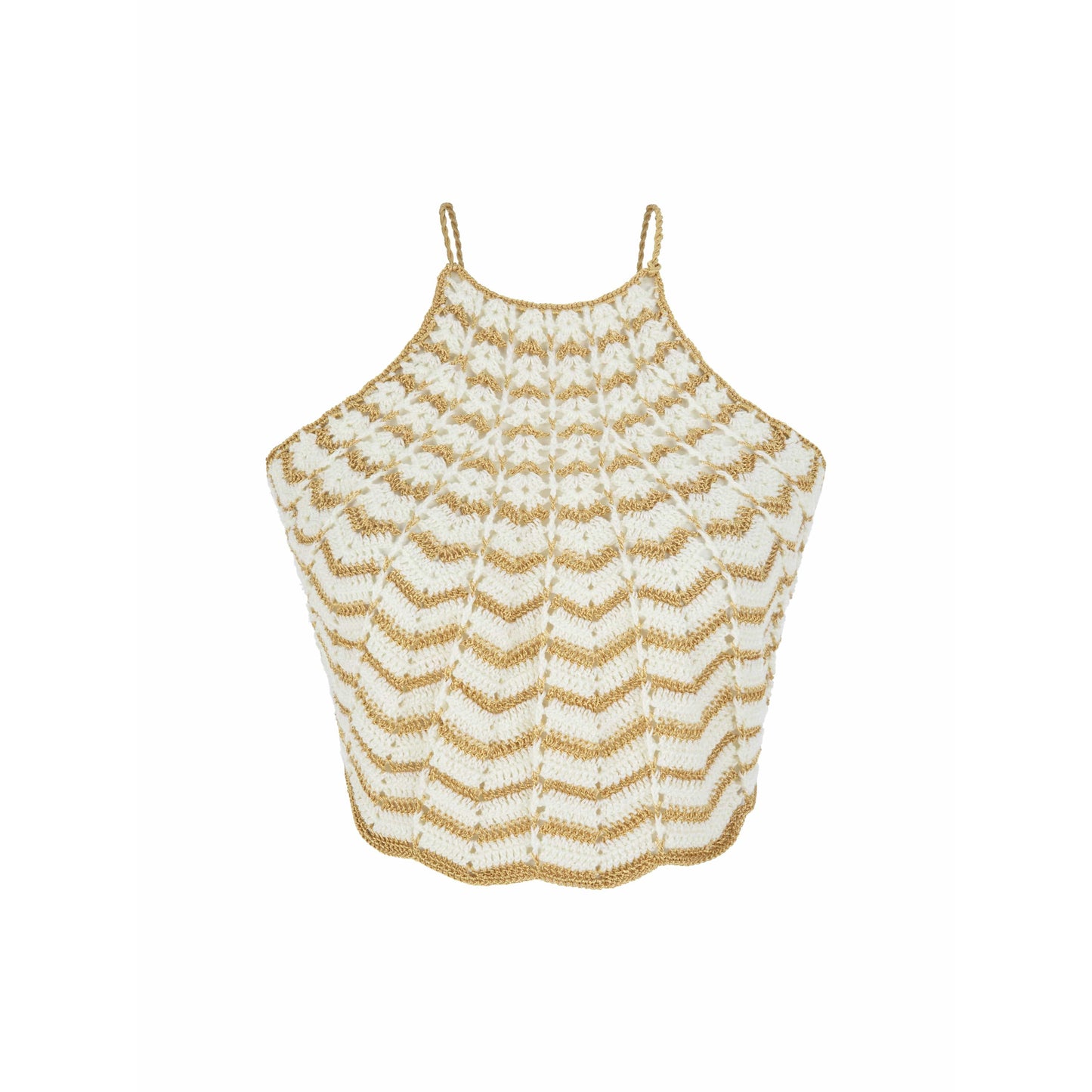 REGINA CROCHET HALTER TOP