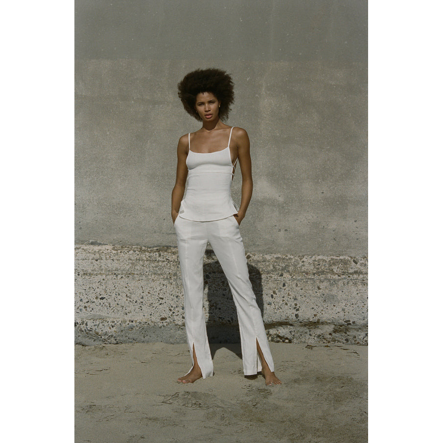 THE FRONT SLIT PANTS