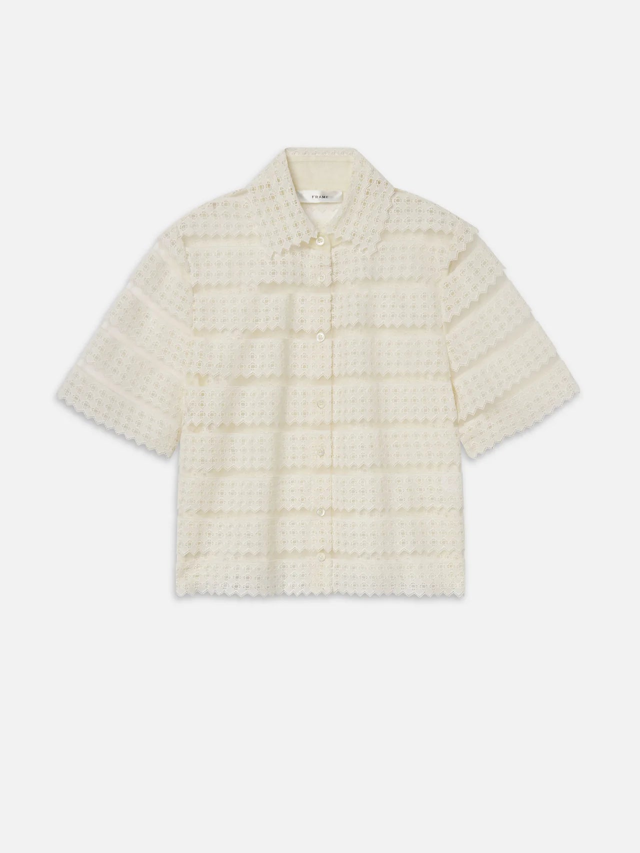 THE LATTICE CROCHET BLOUSE