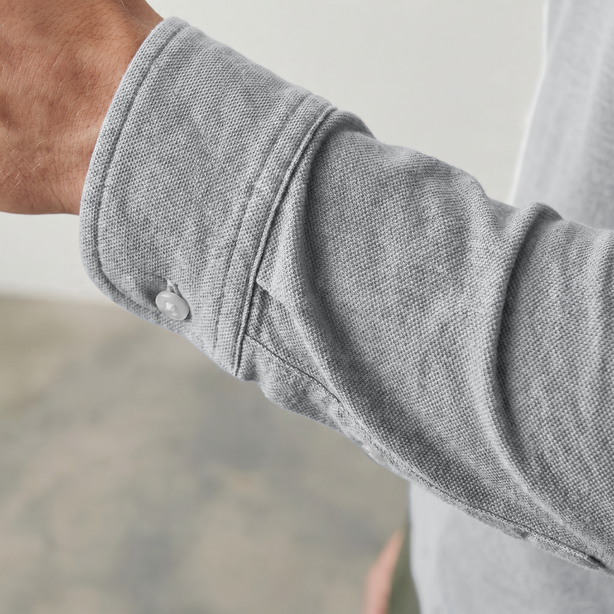 Summer Long Sleeve Grigio Melange