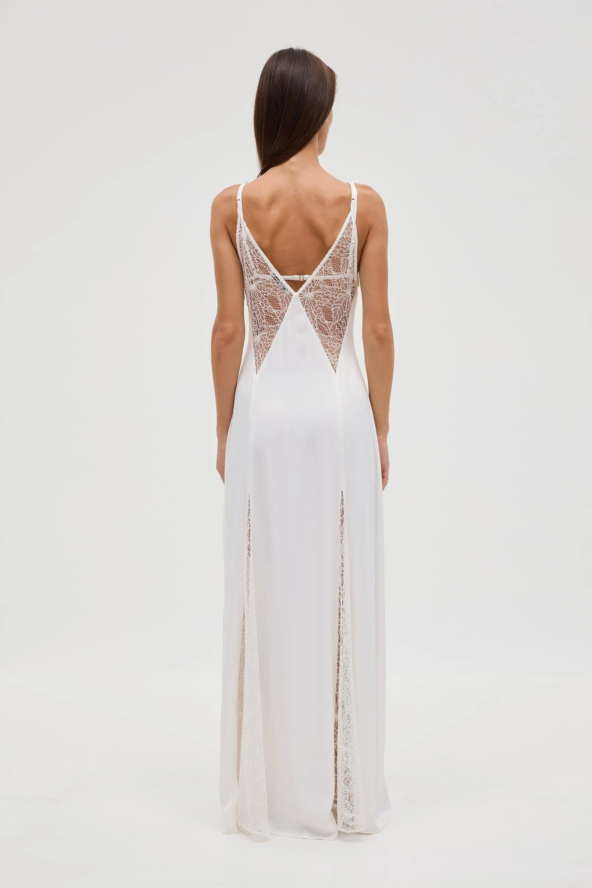 INHALE PANEL SLIP DRESS
