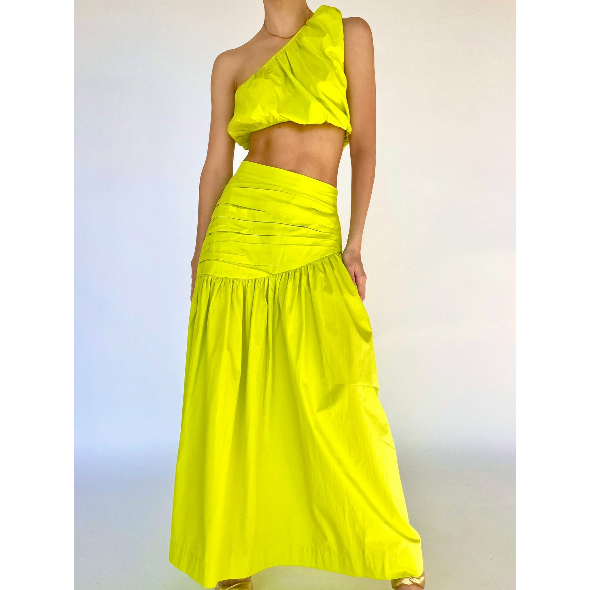 ONE SHOULDER CROP