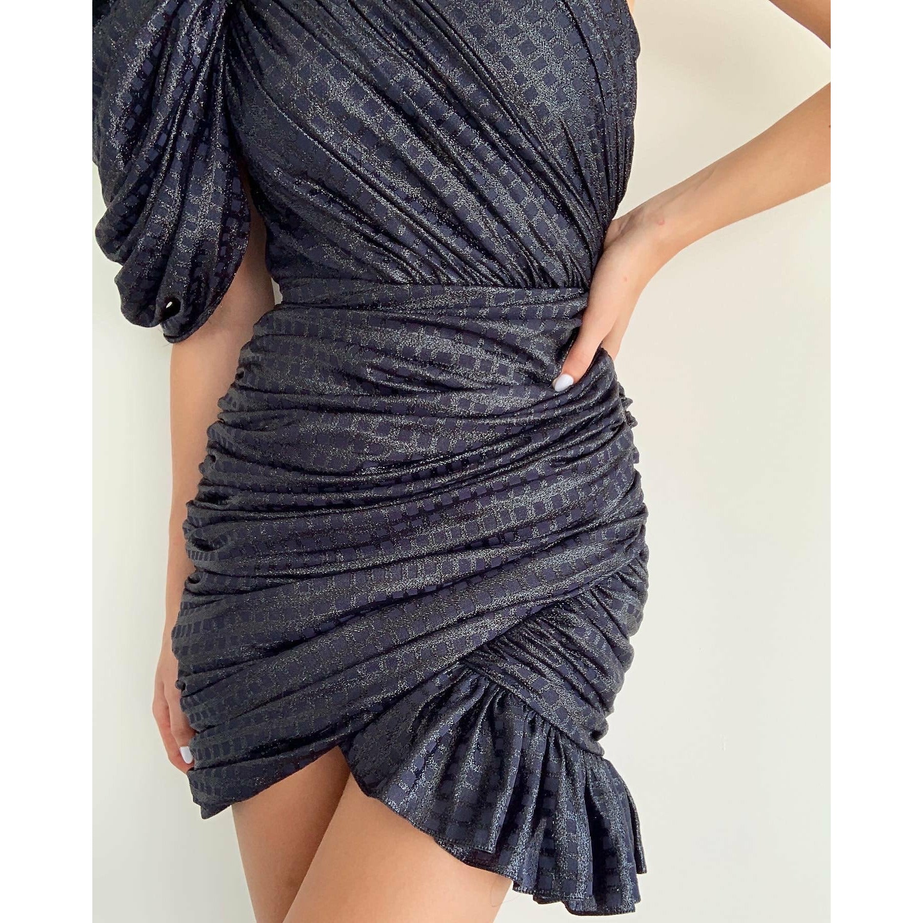 Mini With One Puff Sleeve | Women’s Clothing Boutique