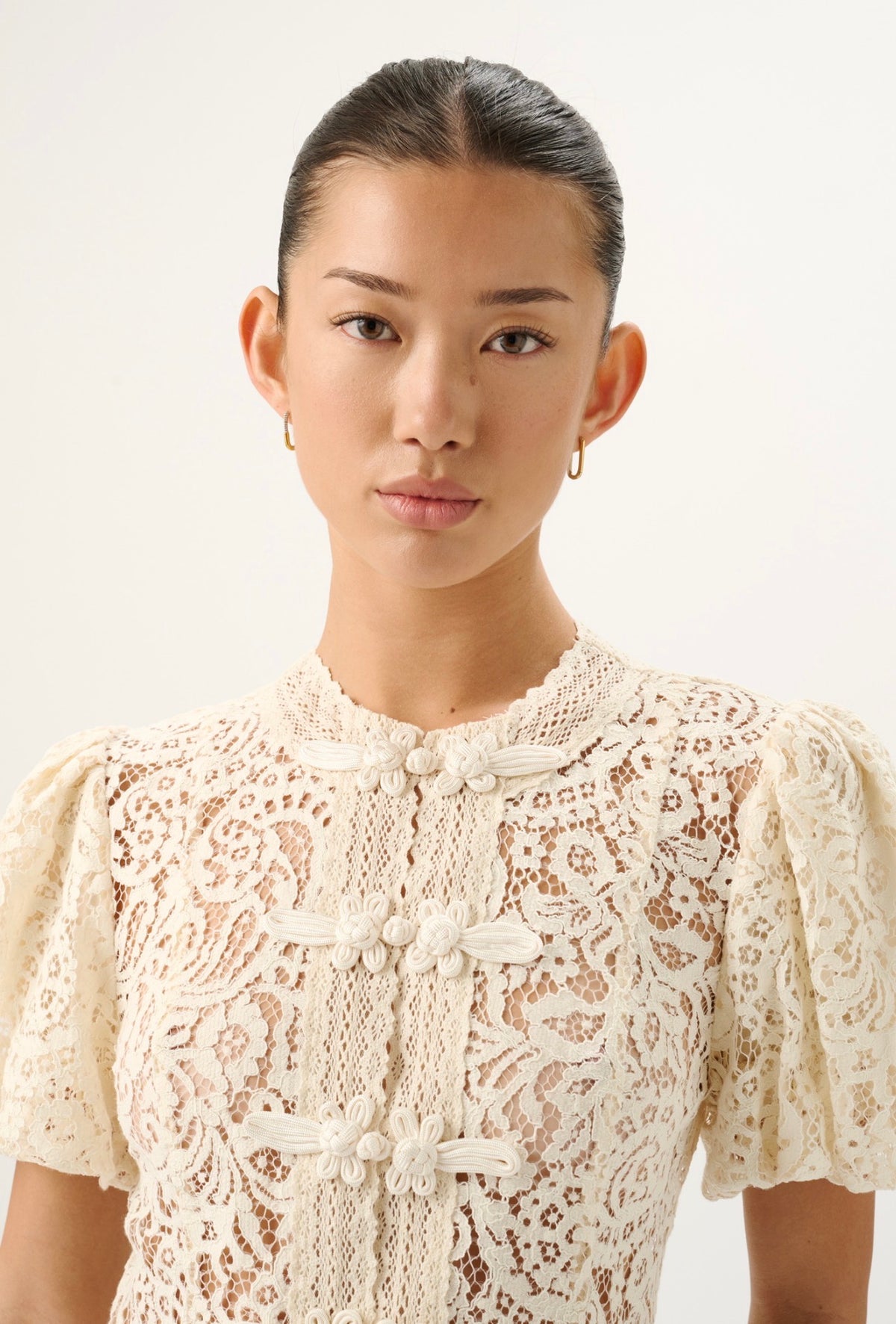 Augusta Lace Top - Fleurette Lace