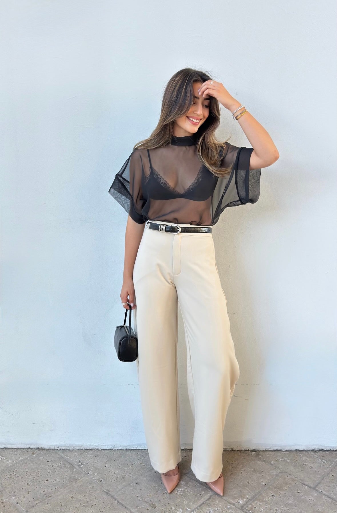 SHEER TOP