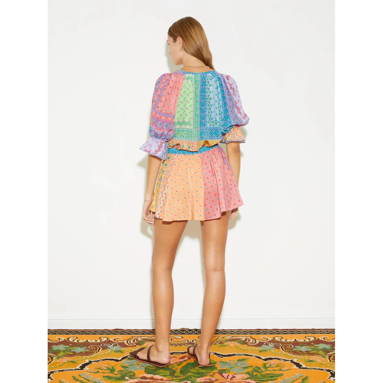 BON BON SILK PALAZZO SHORT