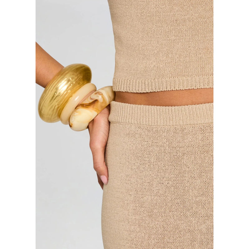 KORA KNIT MAXI SKIRT