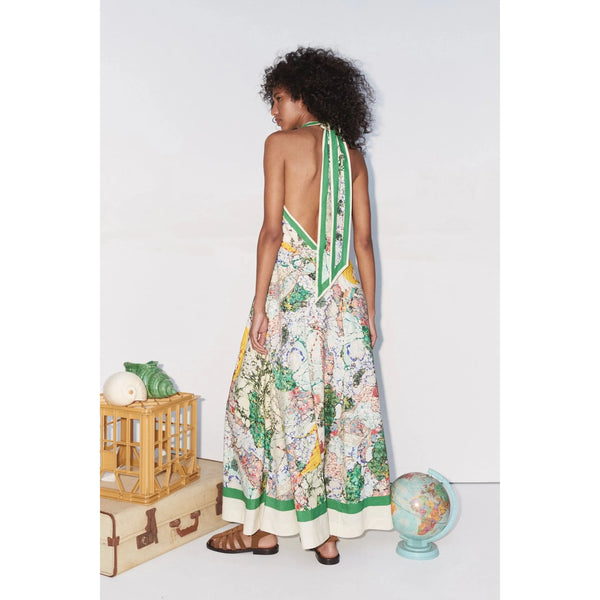 ODYSSEY HALTER DRESS