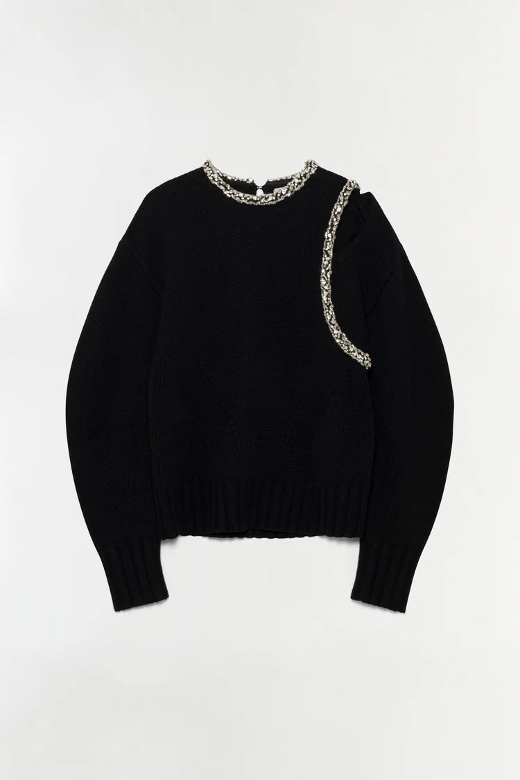 MONROE EMBELLISHED PULLOVER