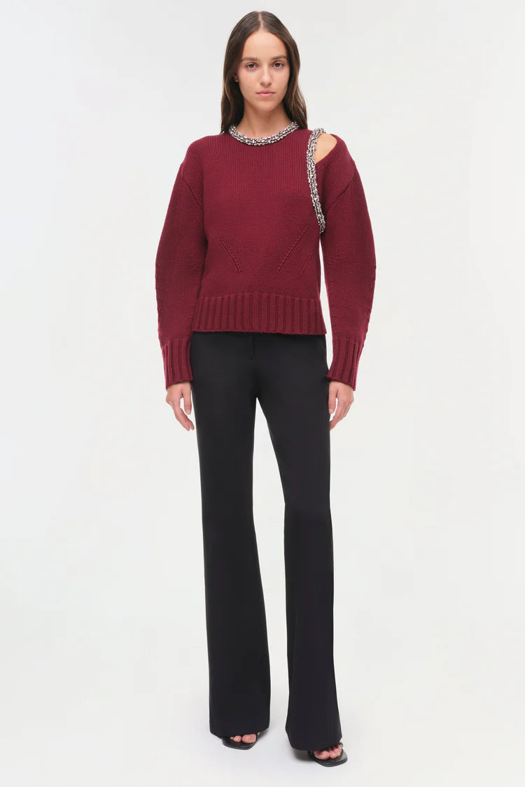 MONROE EMBELLISHED PULLOVER