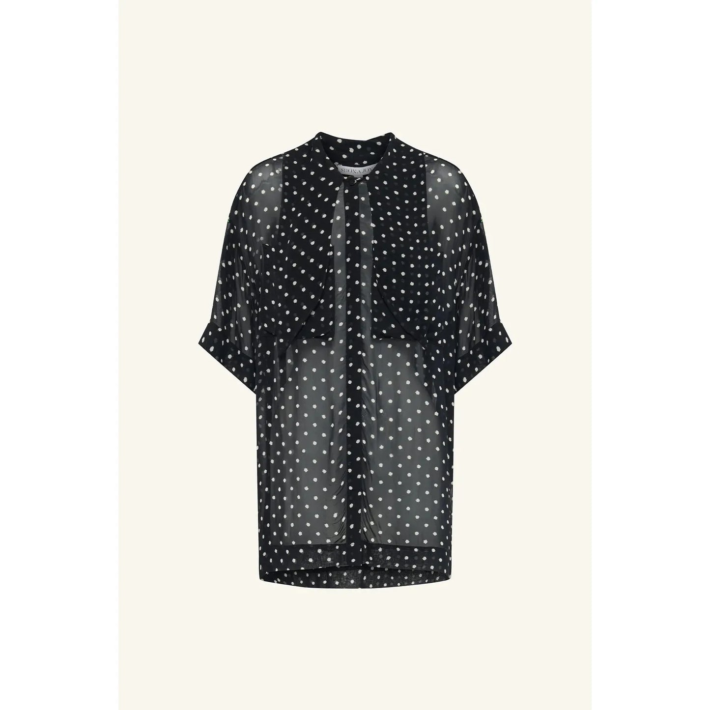 HOUSTON SHORT SLEEVE NECK TIE SHIRT