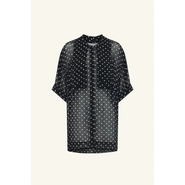 HOUSTON SHORT SLEEVE NECK TIE SHIRT