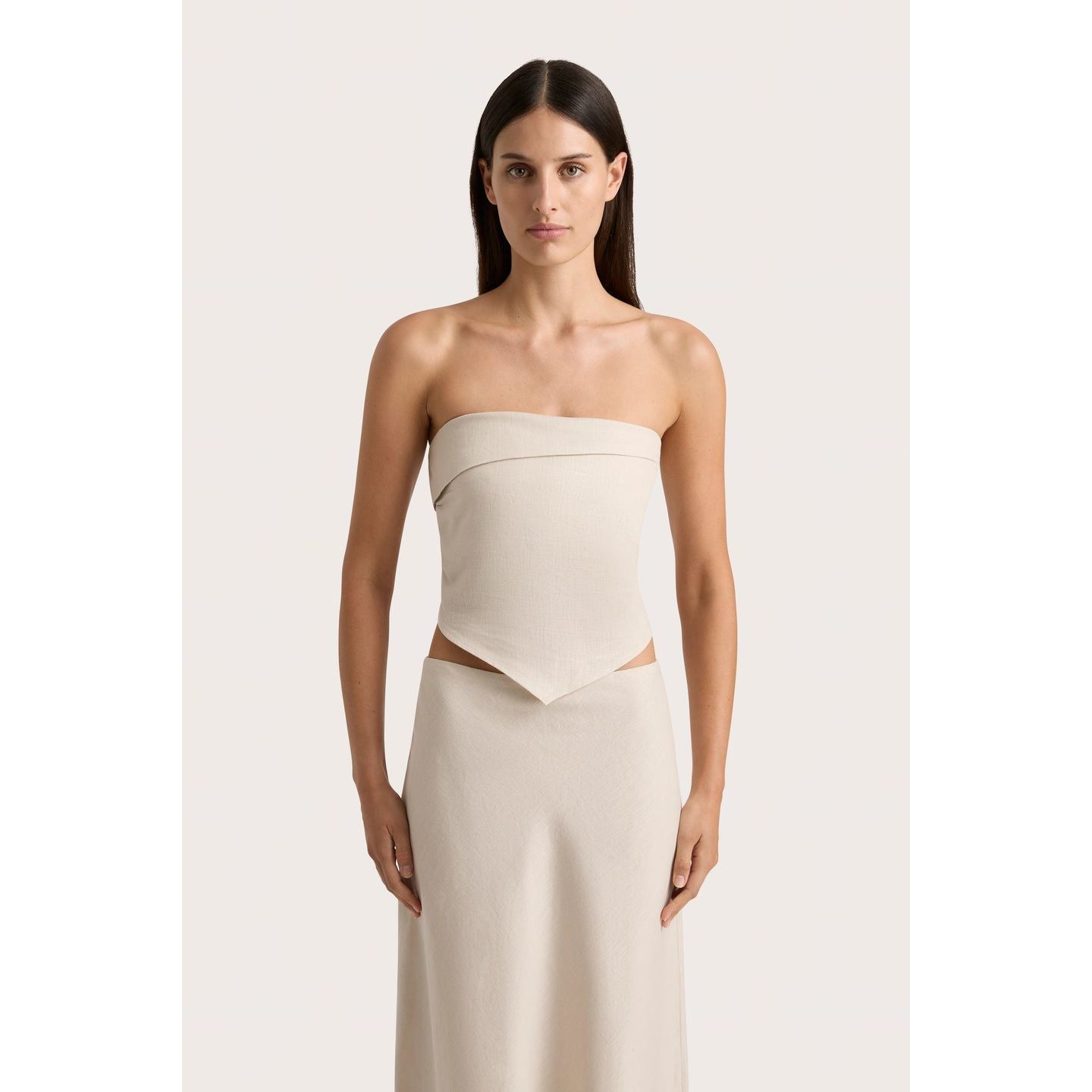 ANTIBES STRAPLESS TOP