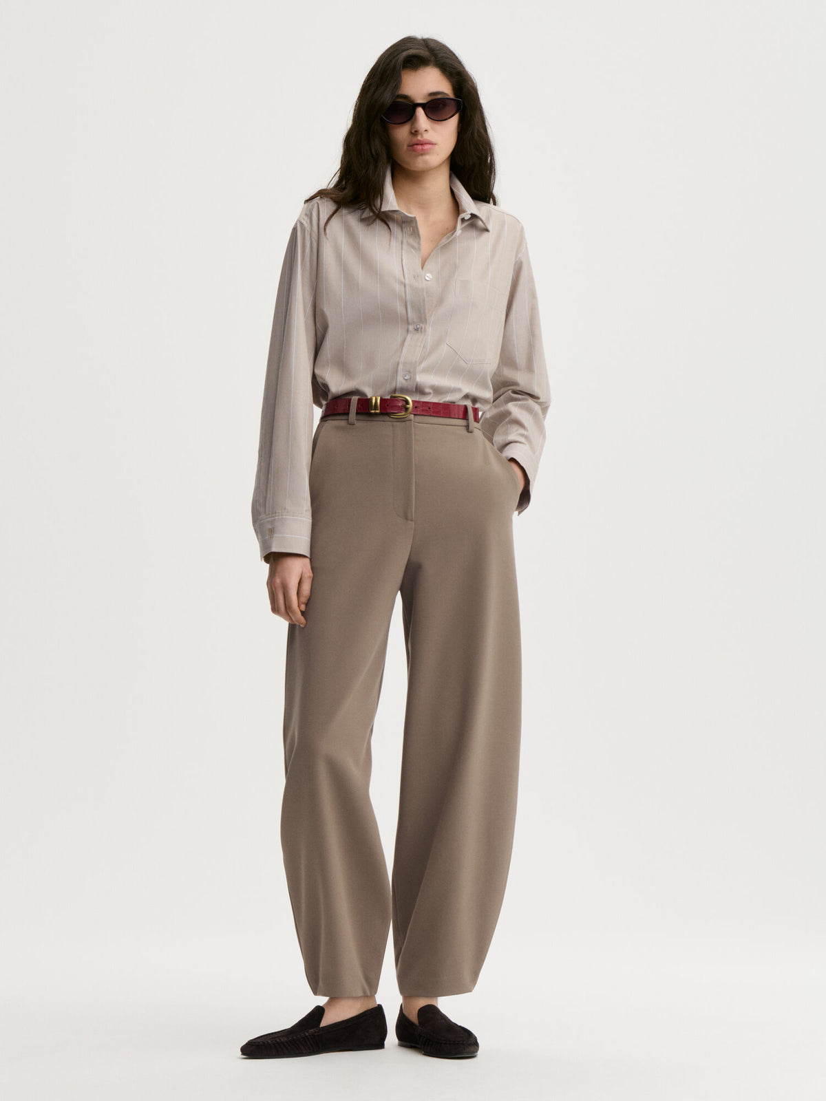 Carlien Trousers Fosil detail