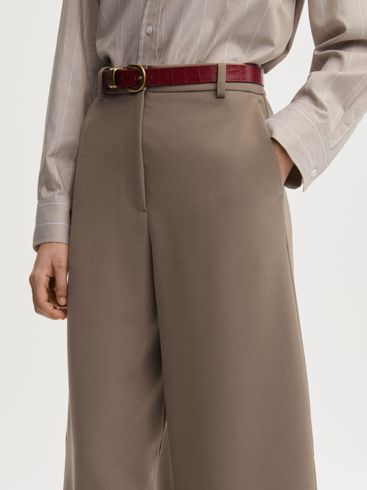 Carlien Trousers Fosil styled