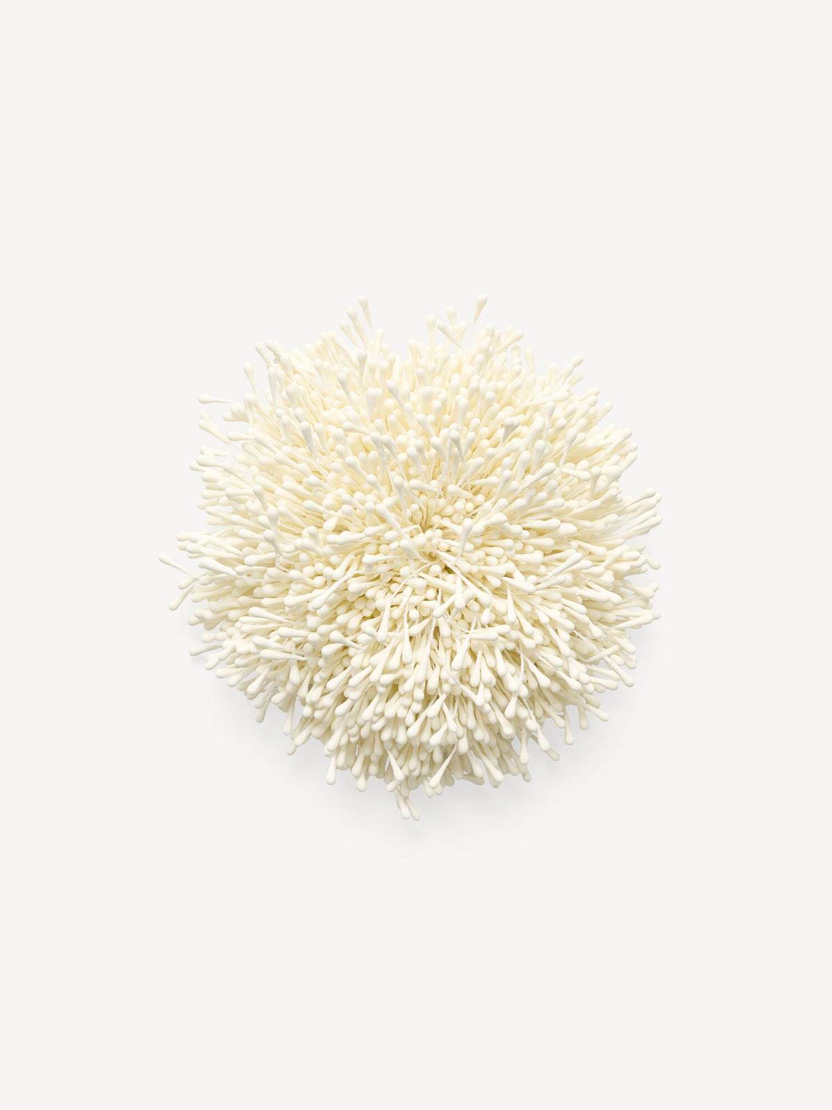Henna Brooch Soft White
