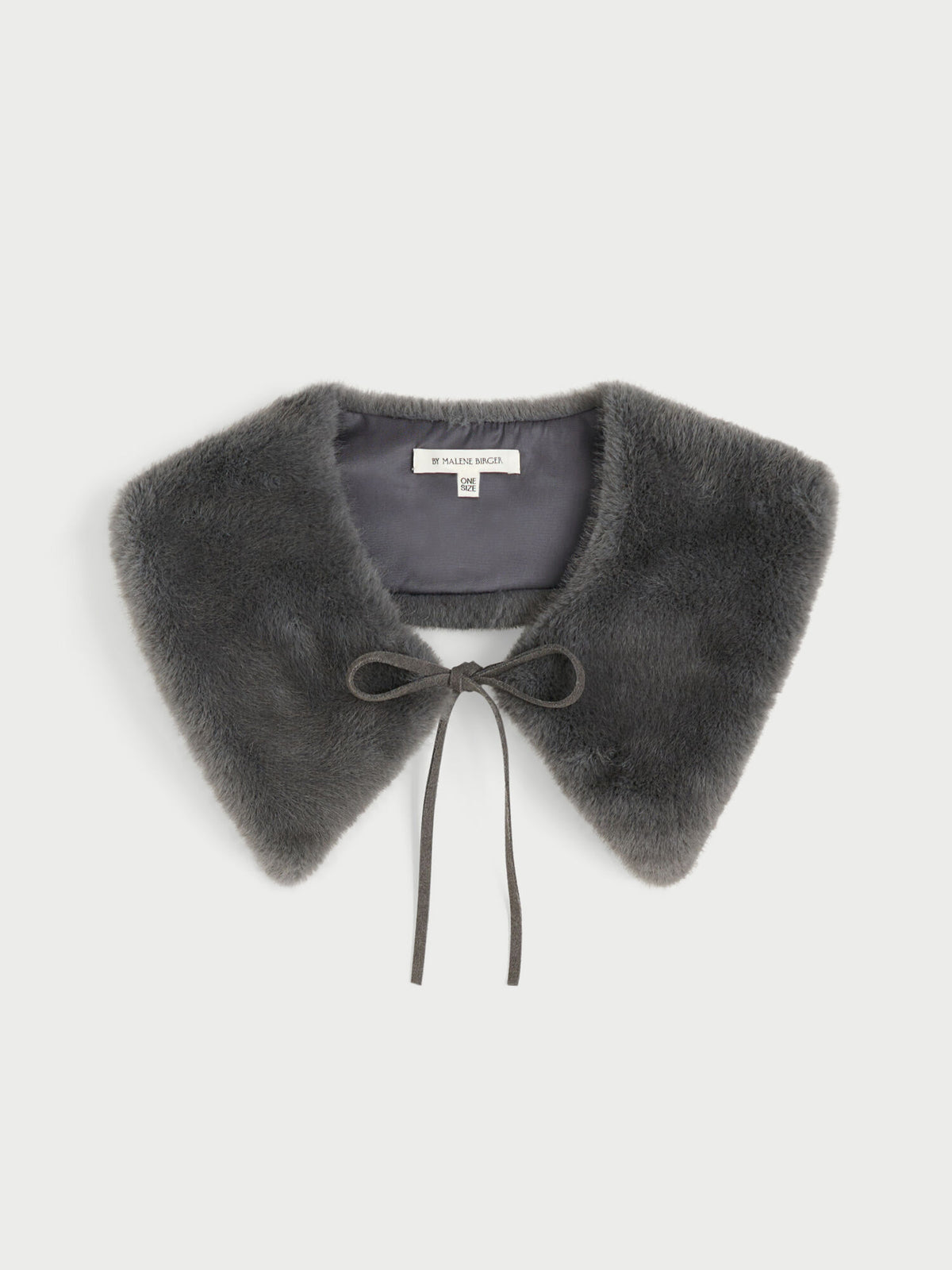 Cowie Faux Fur Collar Brushed Grey