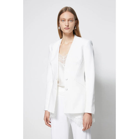 ALLIE CREPE BASQUE JACKET